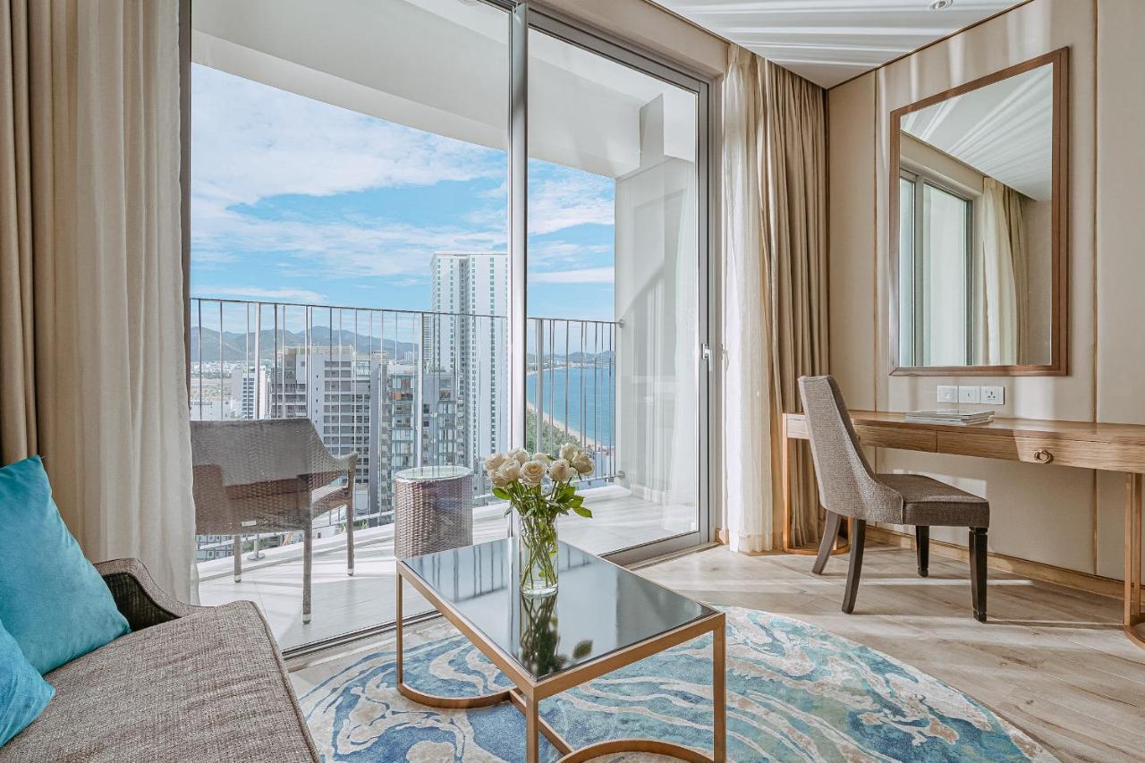 Az Five Stars Ocean View Apartment Нячанг Экстерьер фото