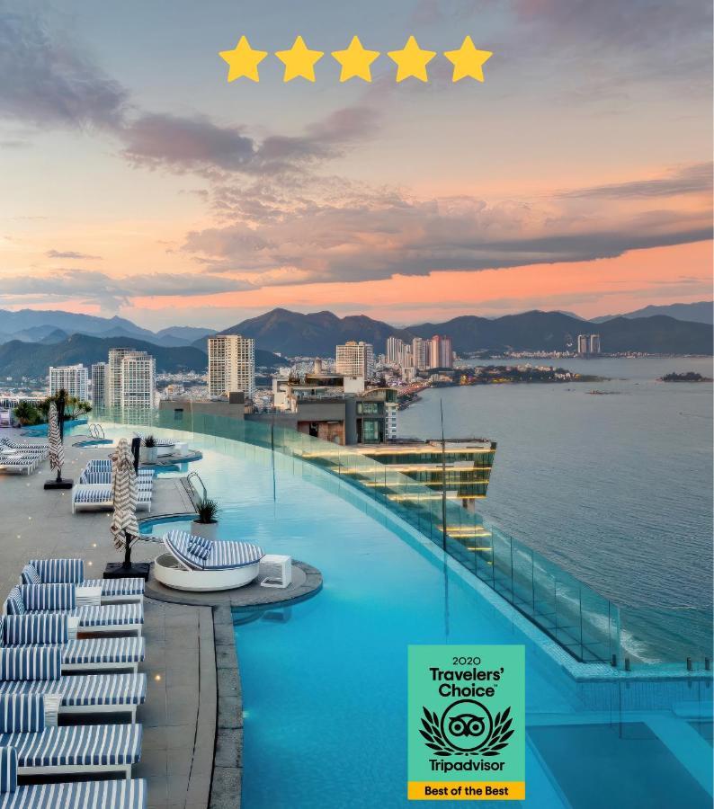 Az Five Stars Ocean View Apartment Нячанг Экстерьер фото