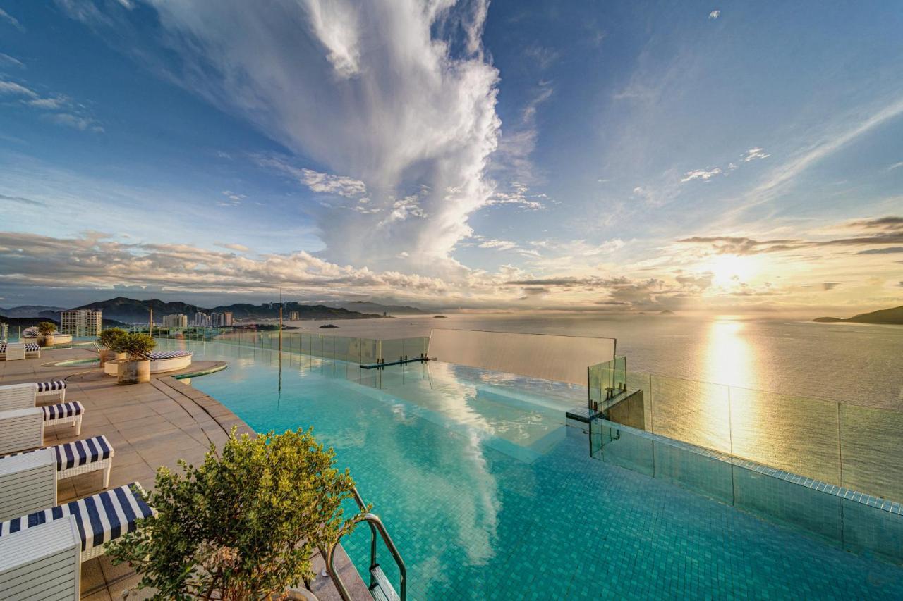 Az Five Stars Ocean View Apartment Нячанг Экстерьер фото