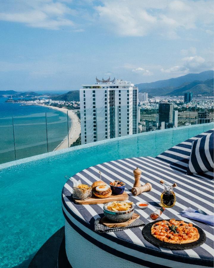 Az Five Stars Ocean View Apartment Нячанг Экстерьер фото