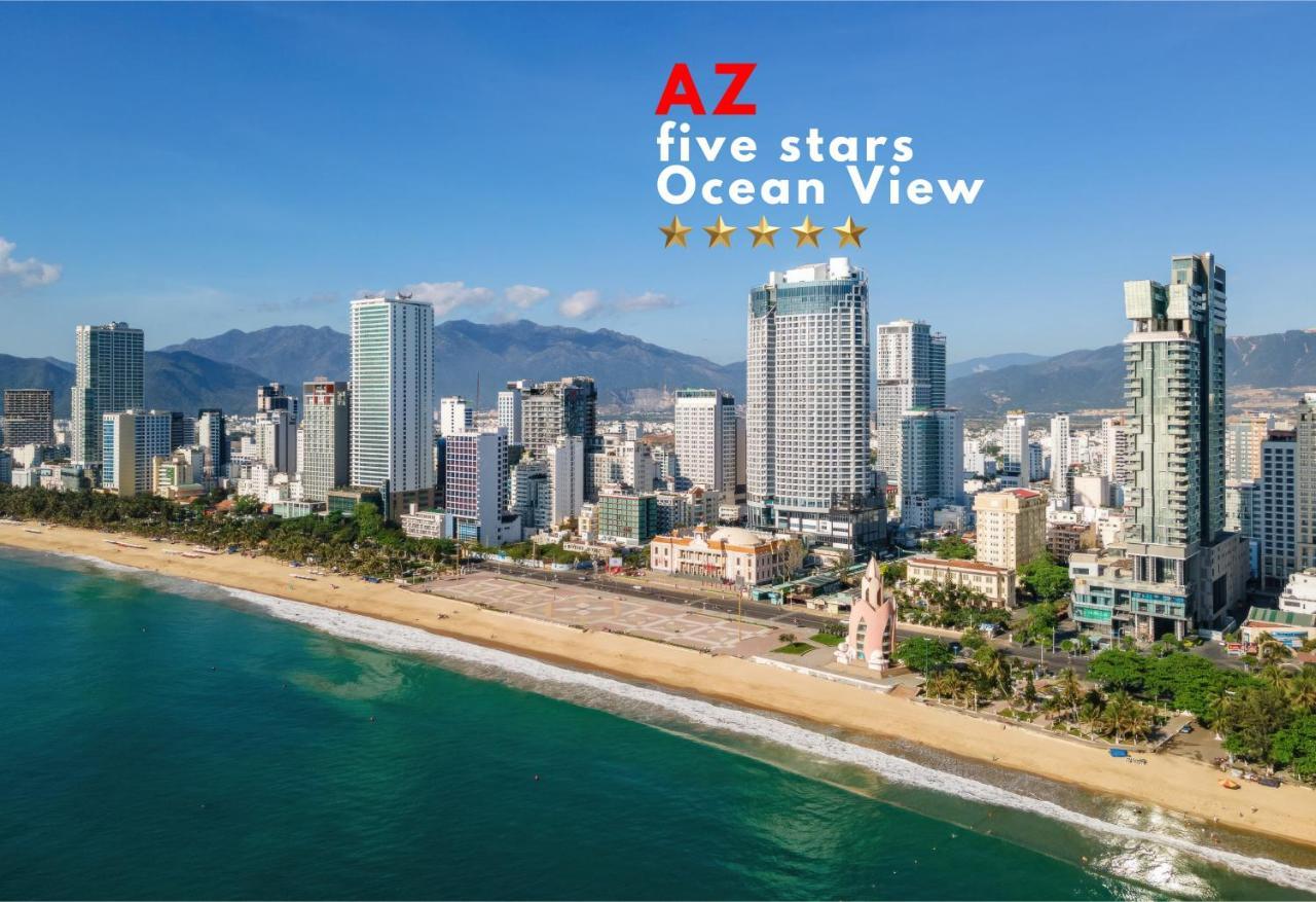 Az Five Stars Ocean View Apartment Нячанг Экстерьер фото