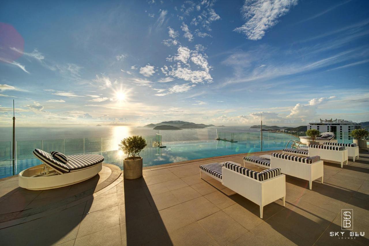 Az Five Stars Ocean View Apartment Нячанг Экстерьер фото