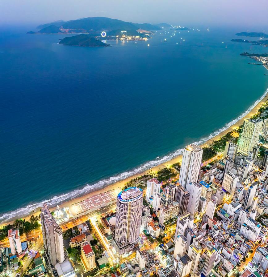 Az Five Stars Ocean View Apartment Нячанг Экстерьер фото