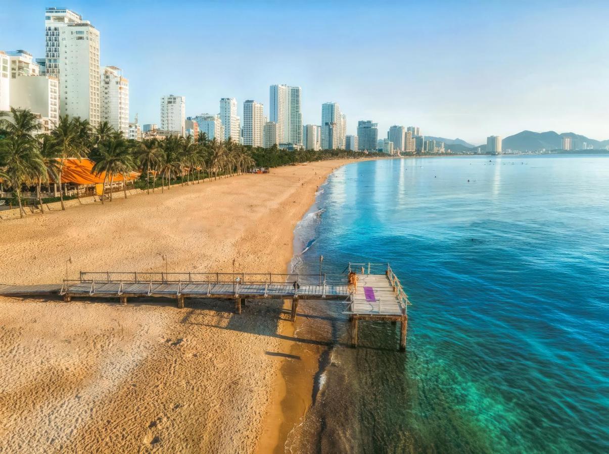 Az Five Stars Ocean View Apartment Нячанг Экстерьер фото